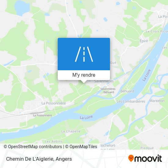 Chemin De L'Aiglerie plan