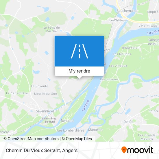 Chemin Du Vieux Serrant plan