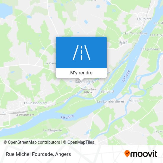 Rue Michel Fourcade plan