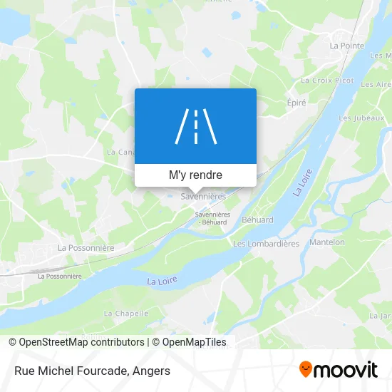 Rue Michel Fourcade plan