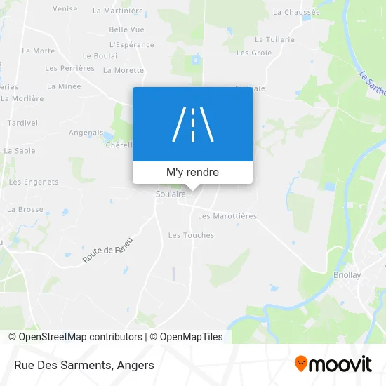 Rue Des Sarments plan