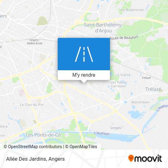 Allée Des Jardins plan