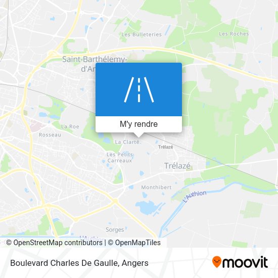 Boulevard Charles De Gaulle plan