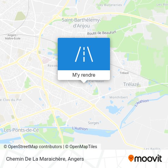 Chemin De La Maraichère plan
