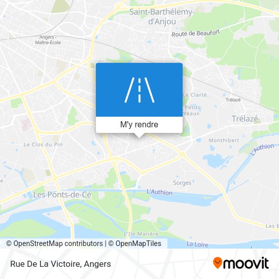 Rue De La Victoire plan