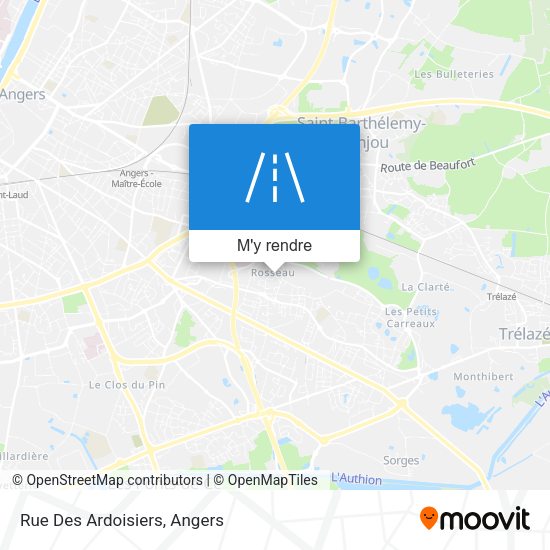 Rue Des Ardoisiers plan
