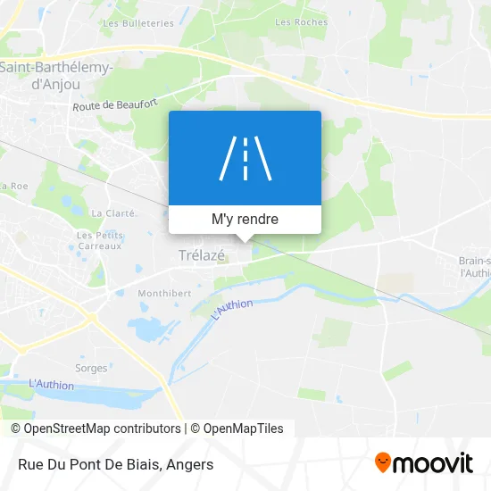 Rue Du Pont De Biais plan