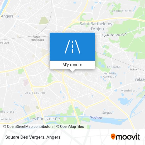 Square Des Vergers plan