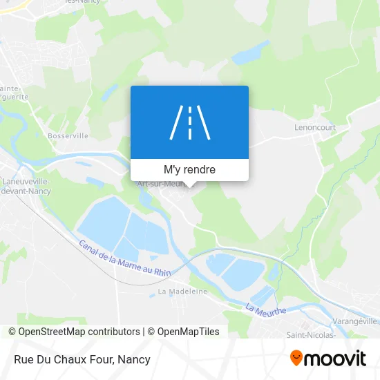 Rue Du Chaux Four plan