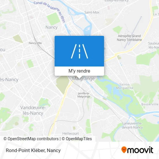 Rond-Point Kléber plan