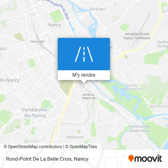 Rond-Point De La Belle Croix plan