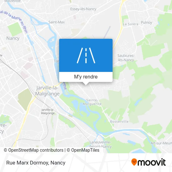 Rue Marx Dormoy plan