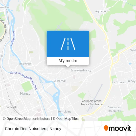 Chemin Des Noisetiers plan
