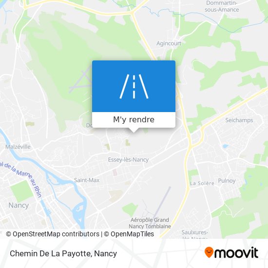 Chemin De La Payotte plan