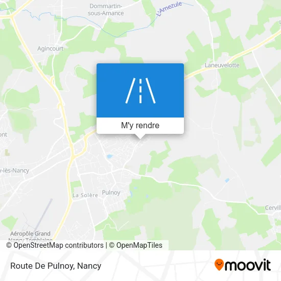 Route De Pulnoy plan