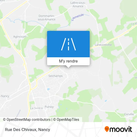 Rue Des Chivaux plan