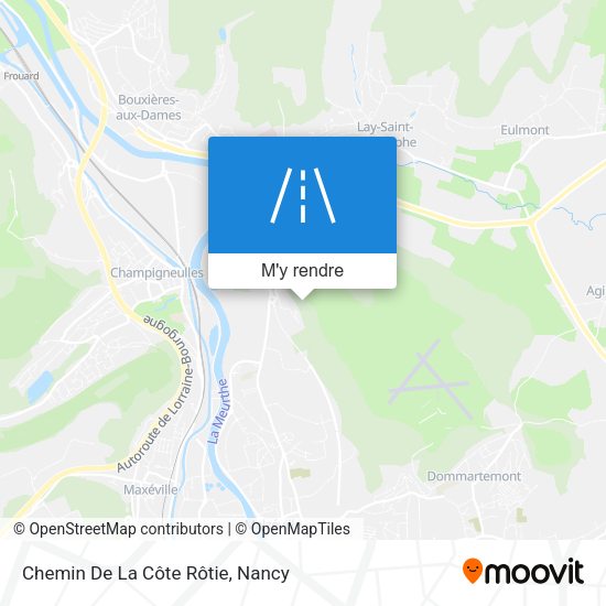 Chemin De La Côte Rôtie plan