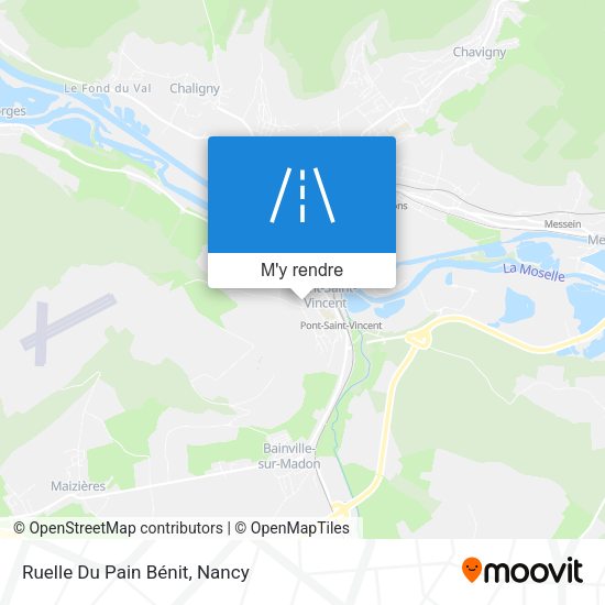 Ruelle Du Pain Bénit plan
