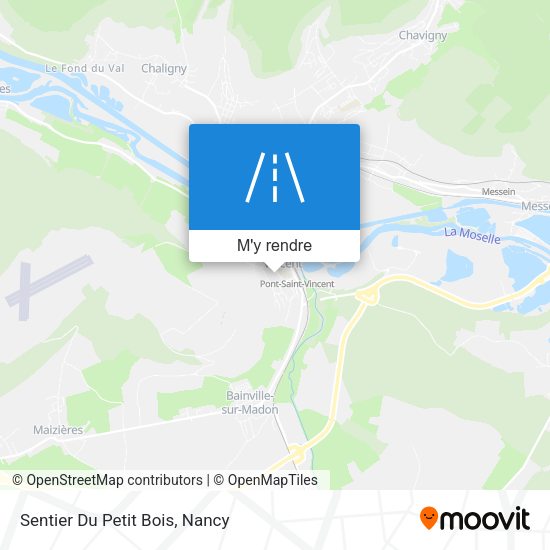Sentier Du Petit Bois plan