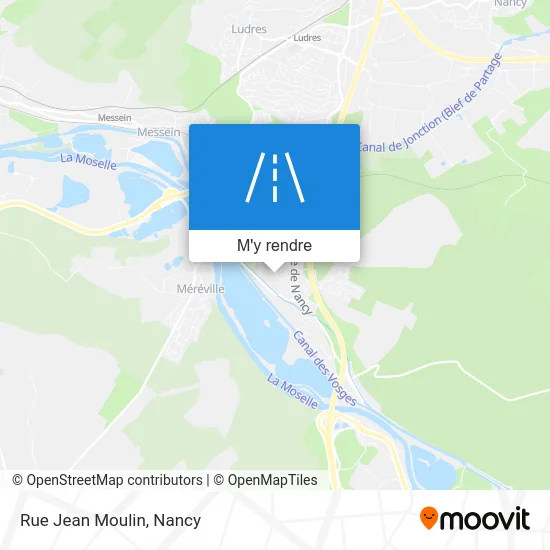 Rue Jean Moulin plan