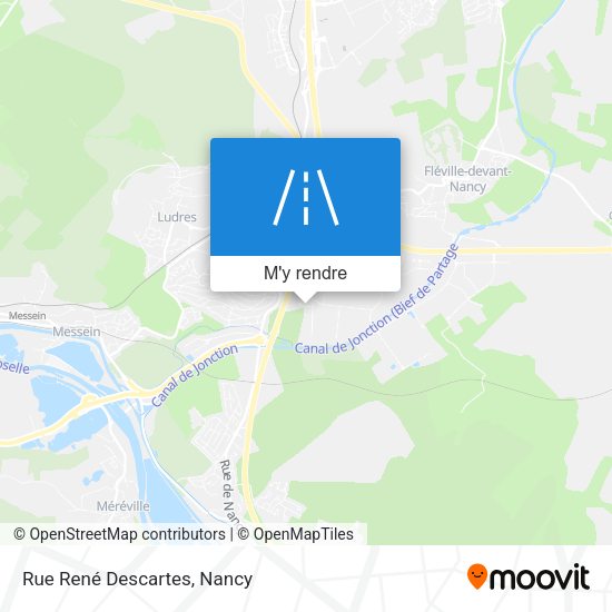 Rue René Descartes plan