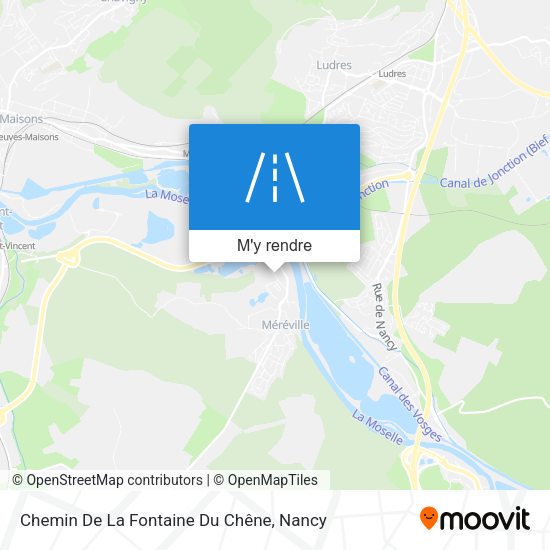 Chemin De La Fontaine Du Chêne plan