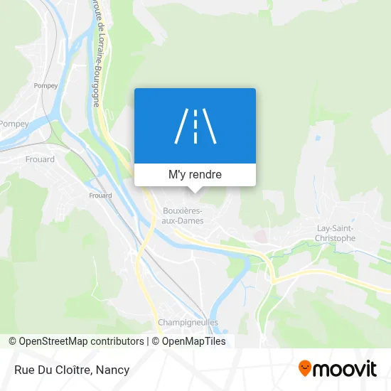 Rue Du Cloître plan