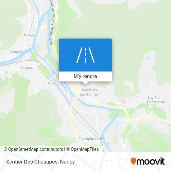 Sentier Des Chasupes plan