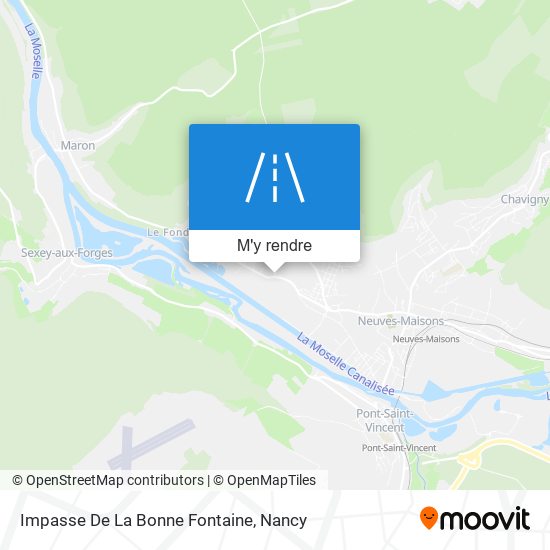 Impasse De La Bonne Fontaine plan