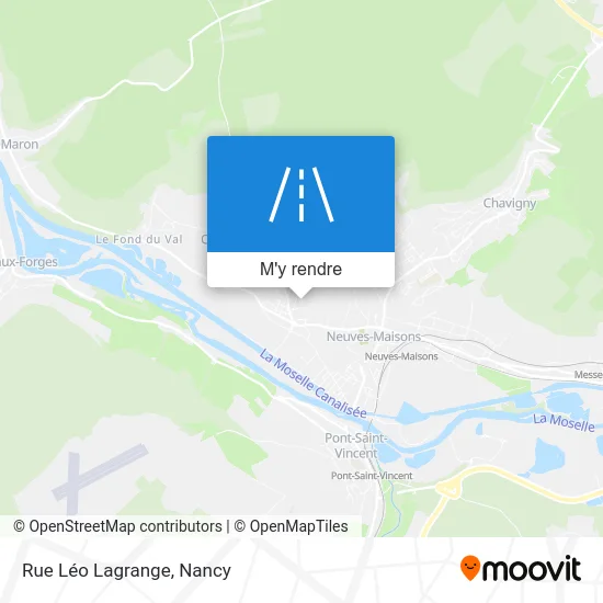 Rue Léo Lagrange plan