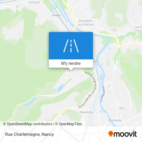 Rue Charlemagne plan
