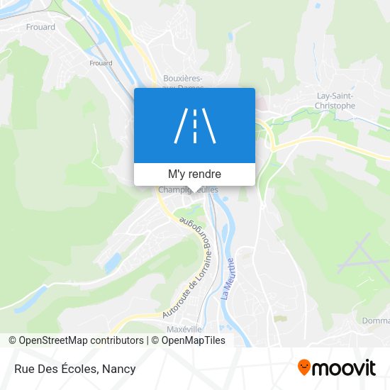 Rue Des Écoles plan