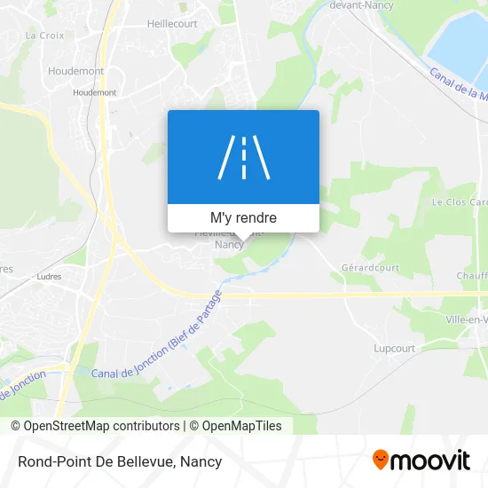 Rond-Point De Bellevue plan