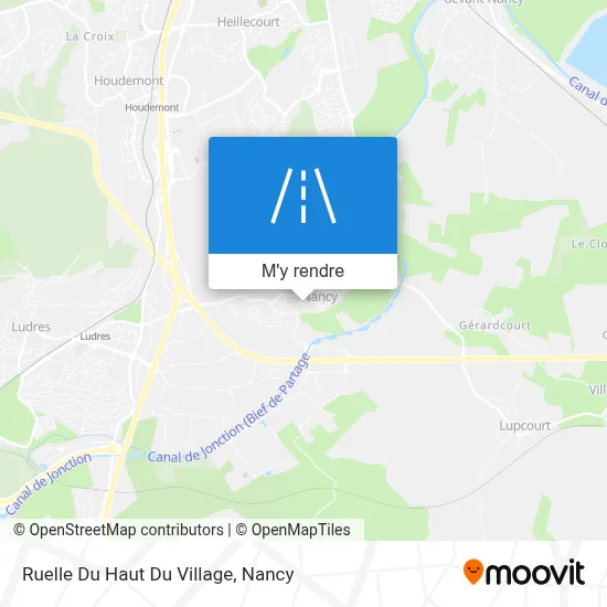 Ruelle Du Haut Du Village plan