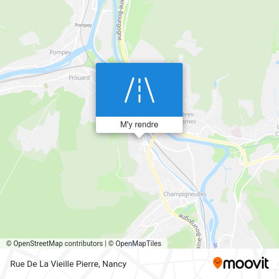 Rue De La Vieille Pierre plan