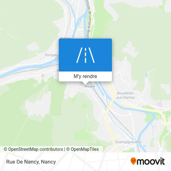 Rue De Nancy plan