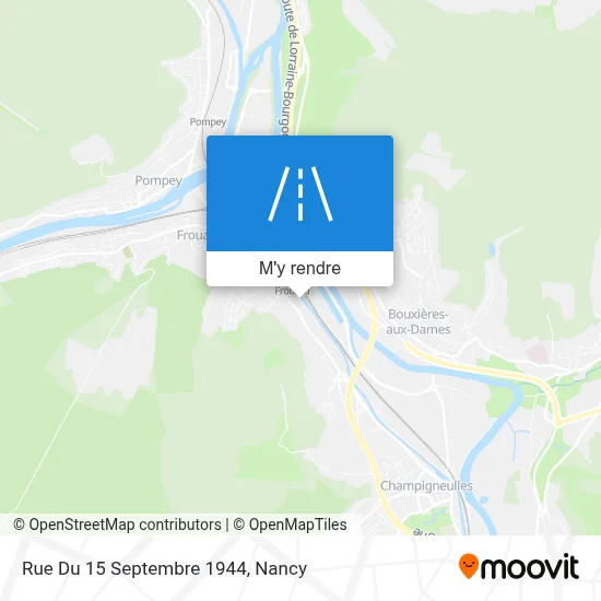 Rue Du 15 Septembre 1944 plan