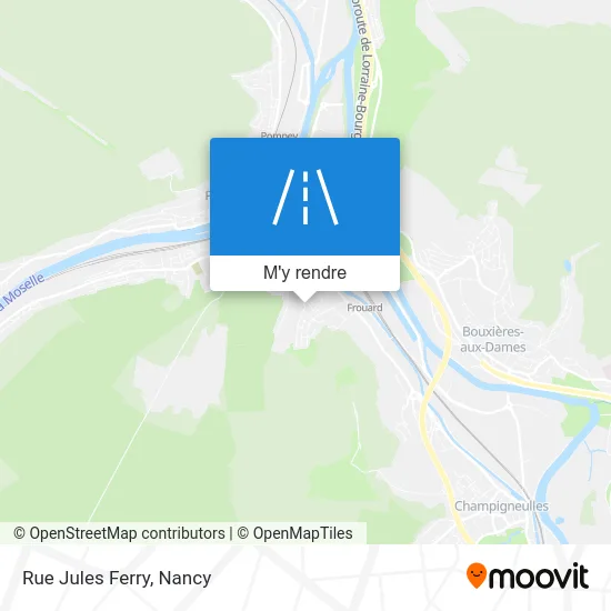 Rue Jules Ferry plan