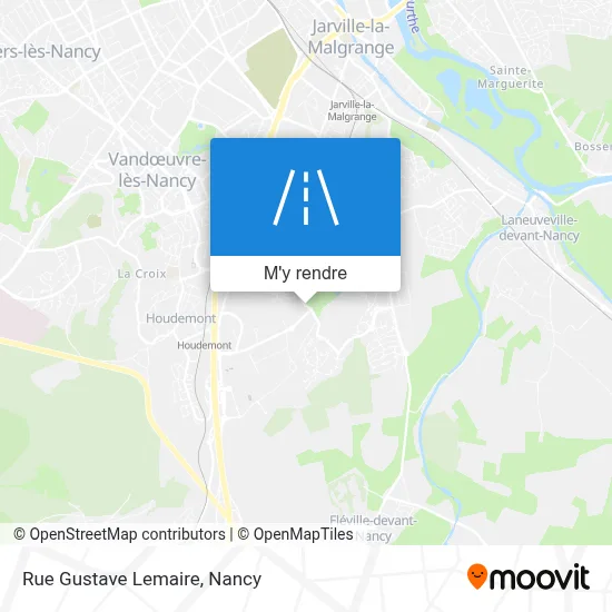 Rue Gustave Lemaire plan