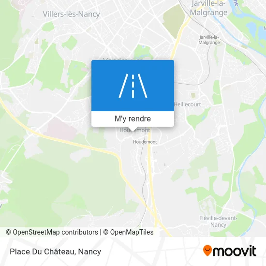 Place Du Château plan