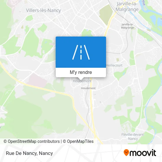 Rue De Nancy plan