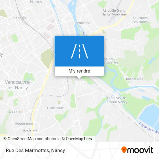 Rue Des Marmottes plan