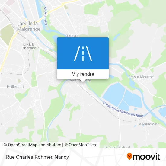 Rue Charles Rohmer plan