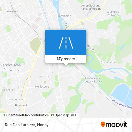 Rue Des Luthiers plan