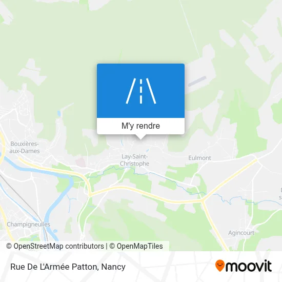 Rue De L'Armée Patton plan