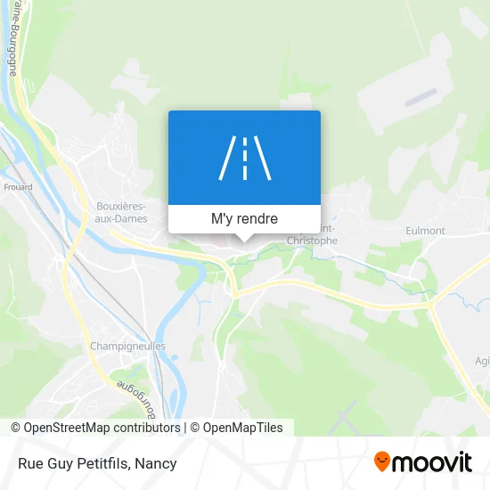 Rue Guy Petitfils plan