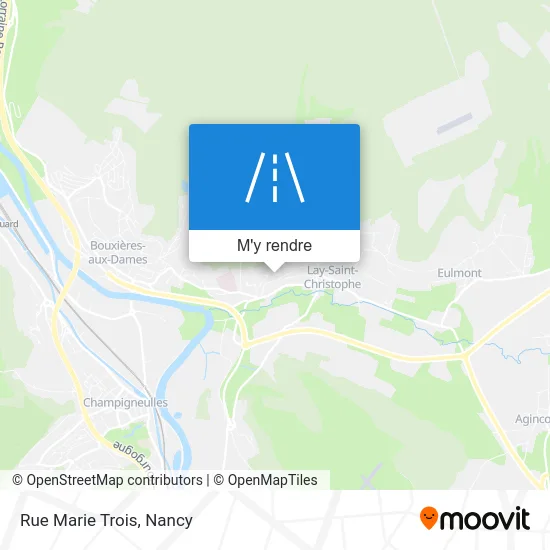 Rue Marie Trois plan