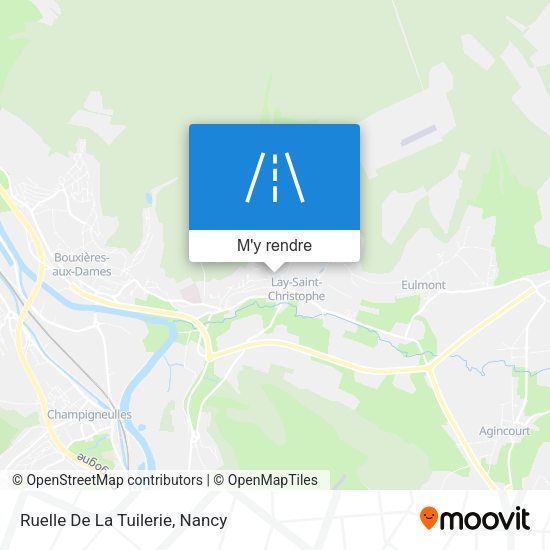 Ruelle De La Tuilerie plan