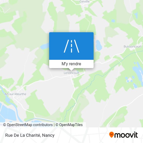 Rue De La Charité plan