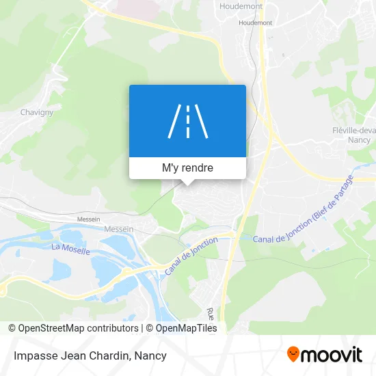 Impasse Jean Chardin plan